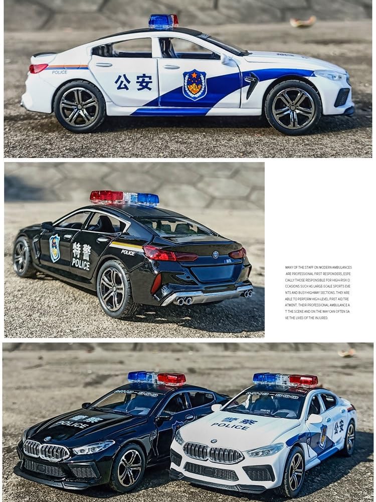 Amazon.co.jp: 合金製パトカー SWAT 車モデル 110 警察車両 6ドア車